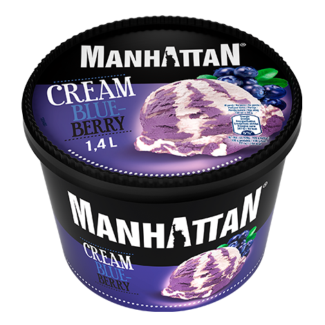 Manhattan Cream Blueberry