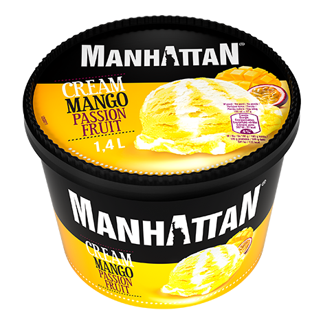 Manhattan Cream Mango passion fruit